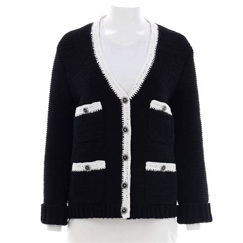 chanel crewneck womens|Chanel cardigans uk.